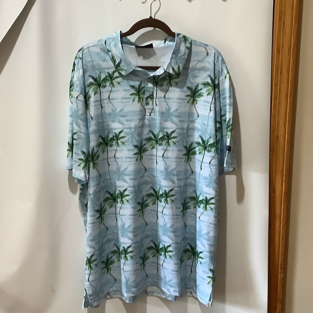 Yatta Golf Tropical Print Shirt XXL